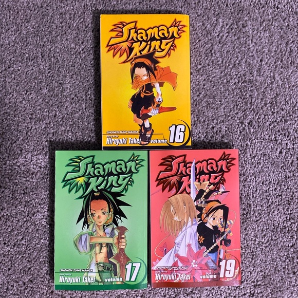 Shaman King Manga Set Volumes 16-19 - Picture 1 of 5